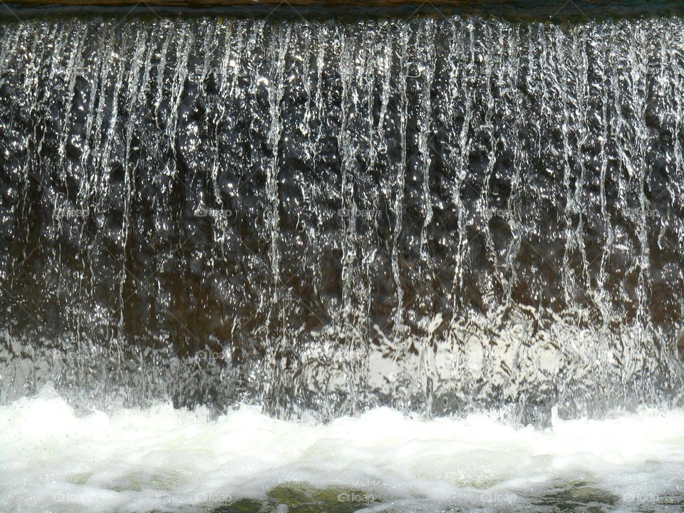 urban water waterfall