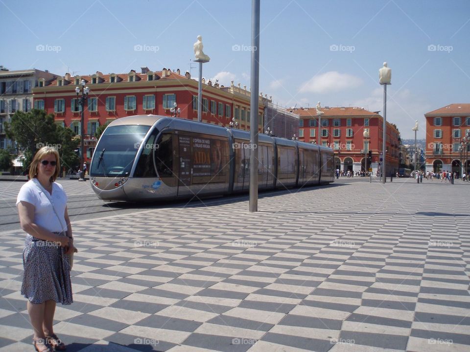 Tram at Nice