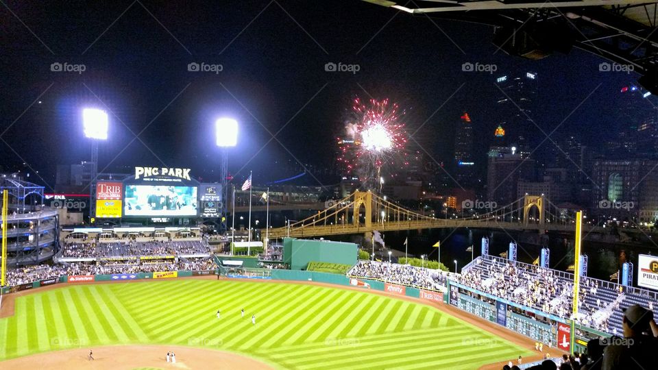 PNC Park Fireworks Display