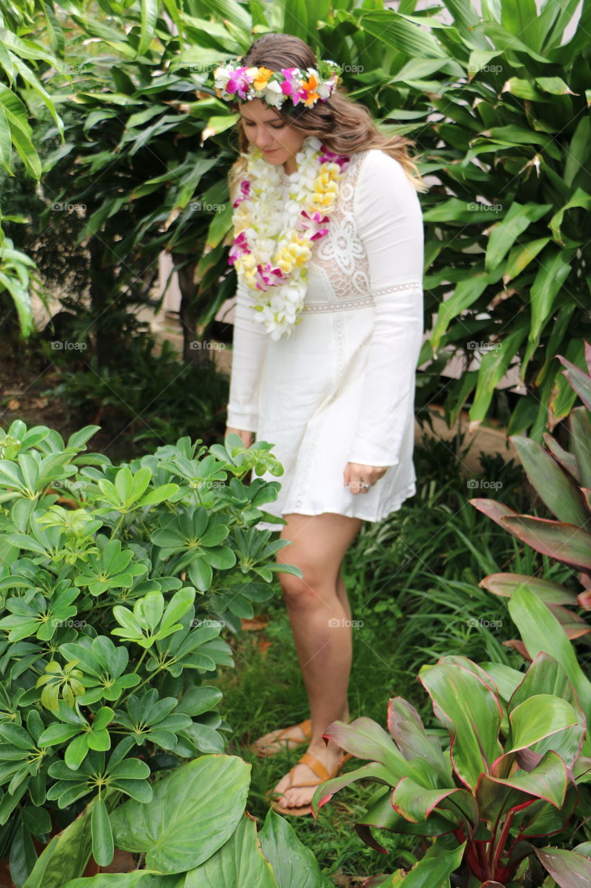 Flower, Nature, Summer, Garden, Girl