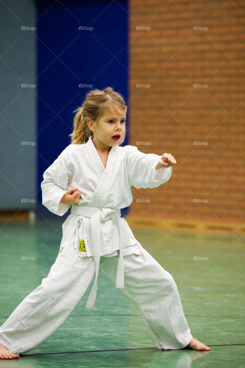 Little Karate Girl