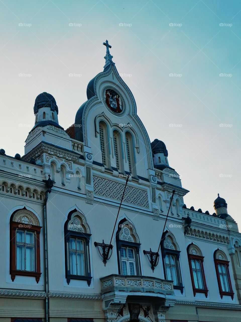 The Serbian Orthodox Episcopal Palace from Timisoara