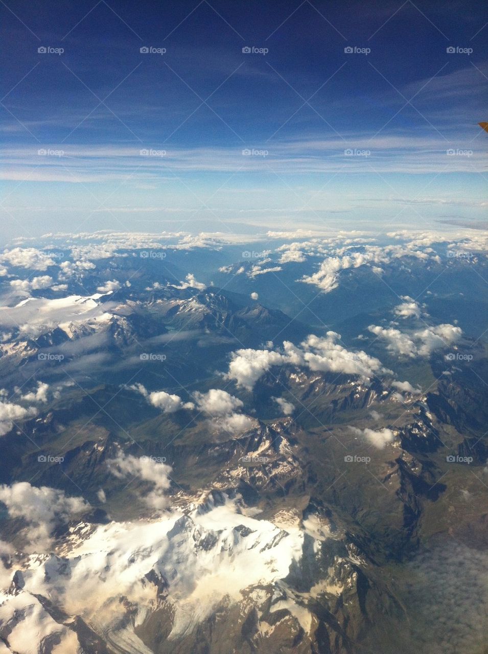 Over the alps