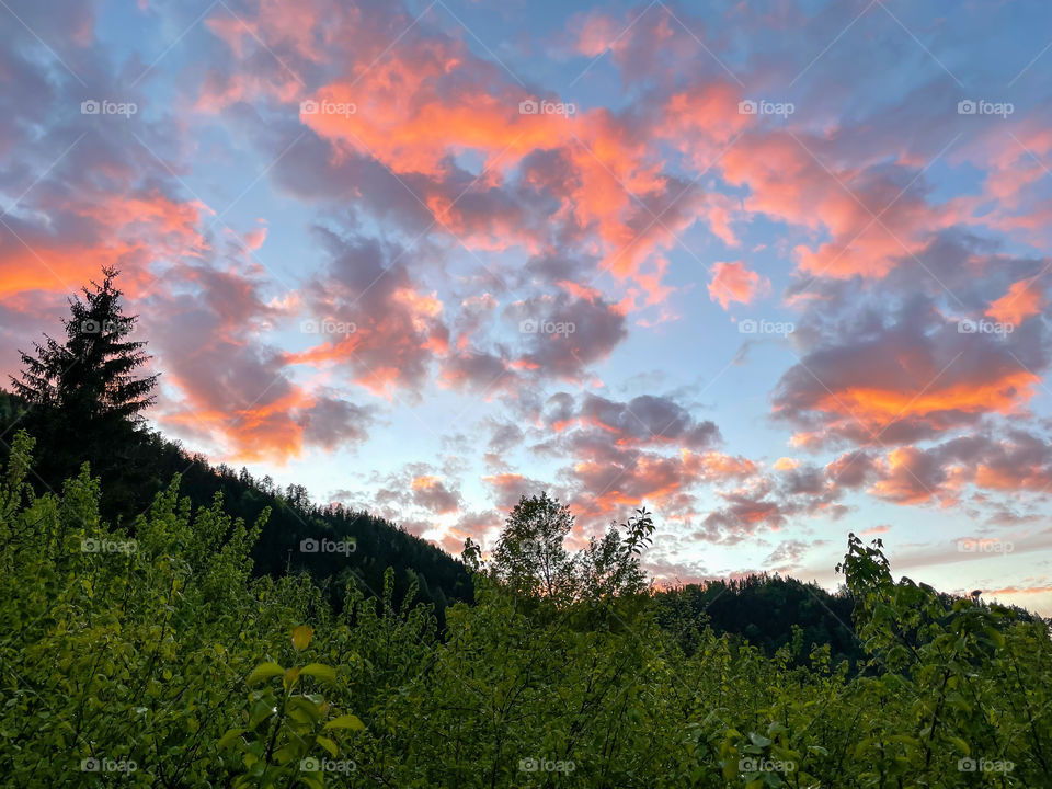 Exceptional clouds