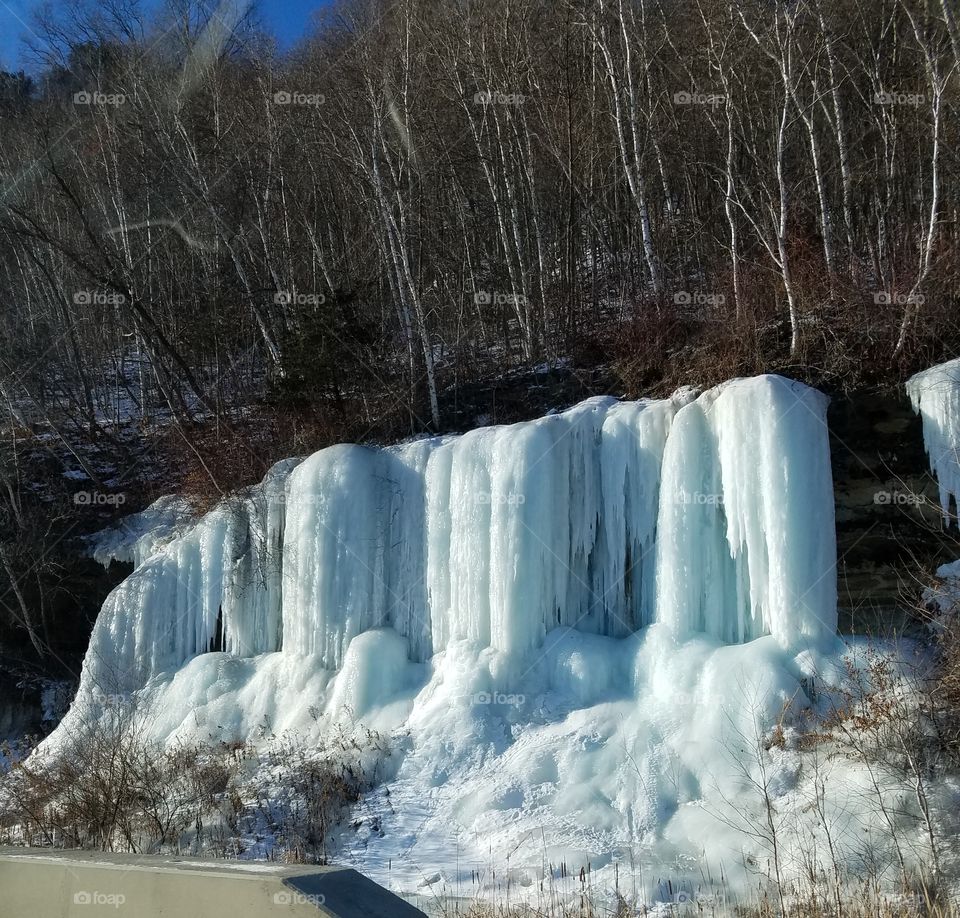 Frozen Bluffs