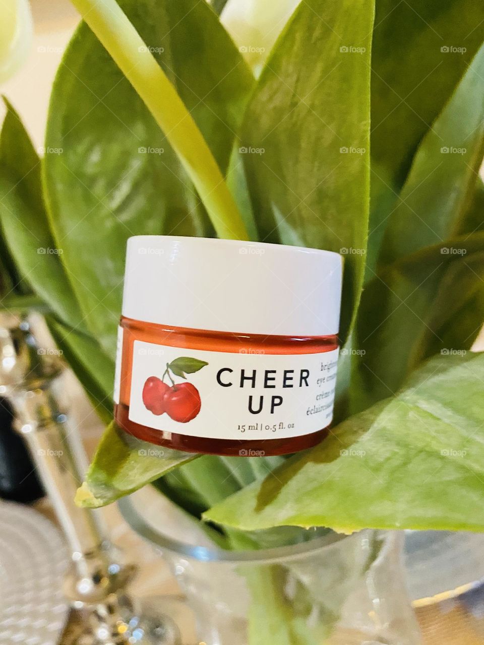 This silky eye cream does what it says! It brightens your under eye area, leaves it feeling refreshing.