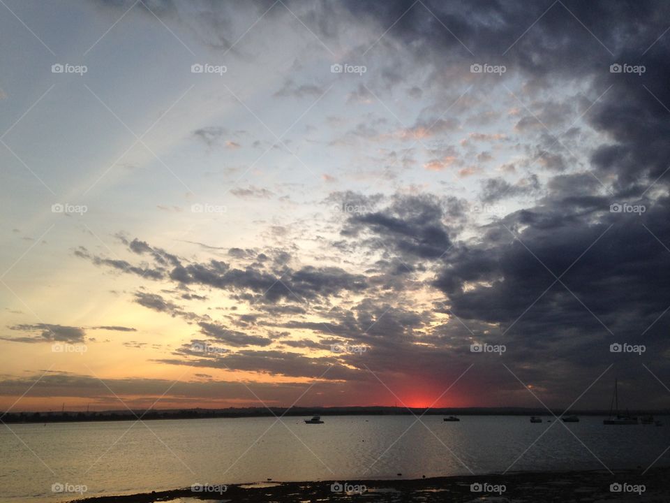 Tanzanian sunset 