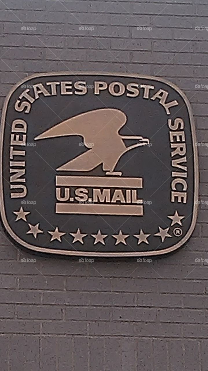 hats off. this is a tribute photo to the men and women of the united states postal service