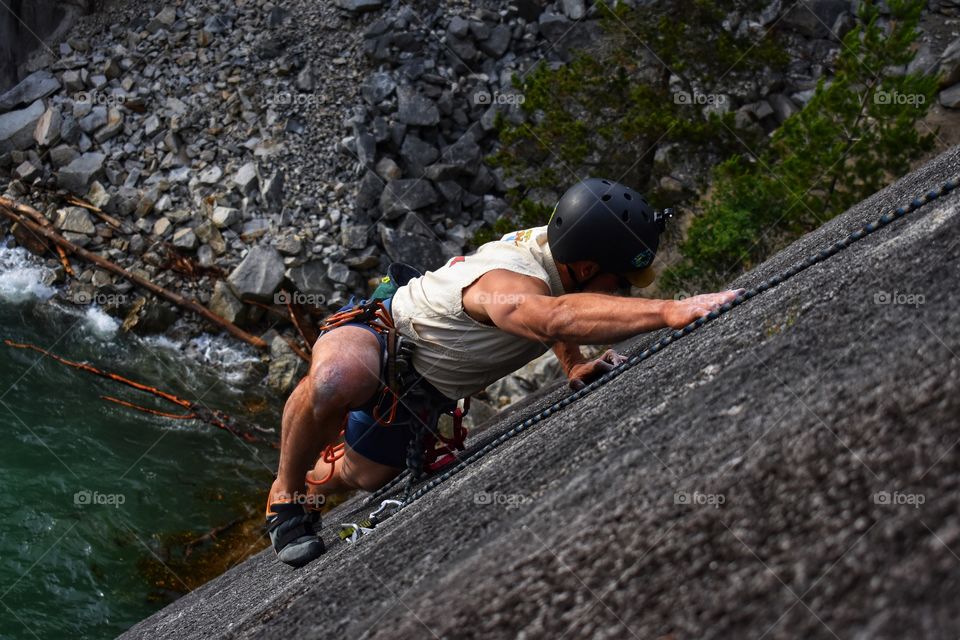 Staying in shape in Squamish consists of bouldering, traversing and rock climbing some beautiful granite! 