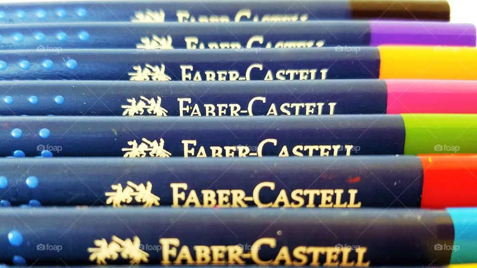 Faber Castel colorful pencils