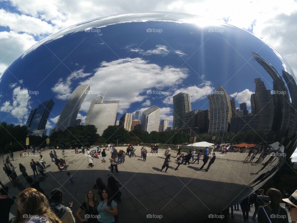 Chicago bean view
