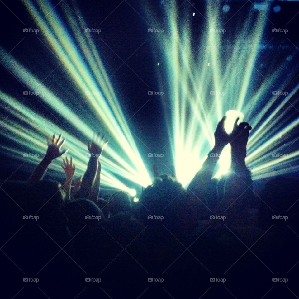 #twodoorcinemaclub #concert #vienna #lights #awesome