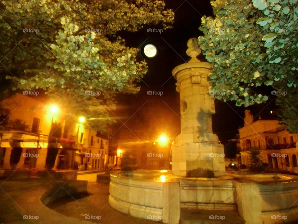 Fuente de la plaza de San Marcelo en León