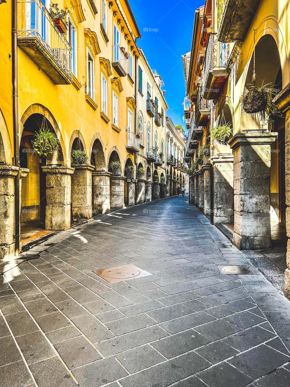 Italian archways from the 15th century