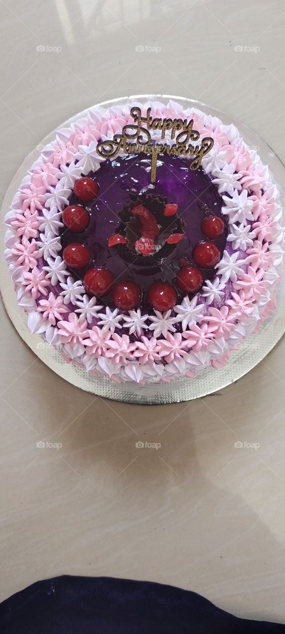 blueberry cake