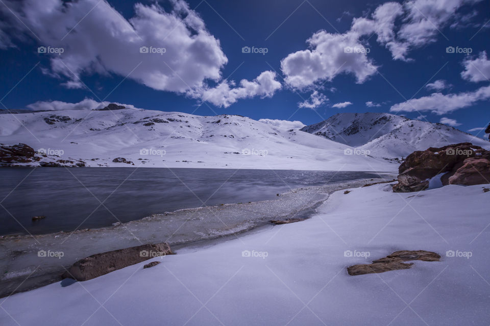 Frozen froze Morocco 