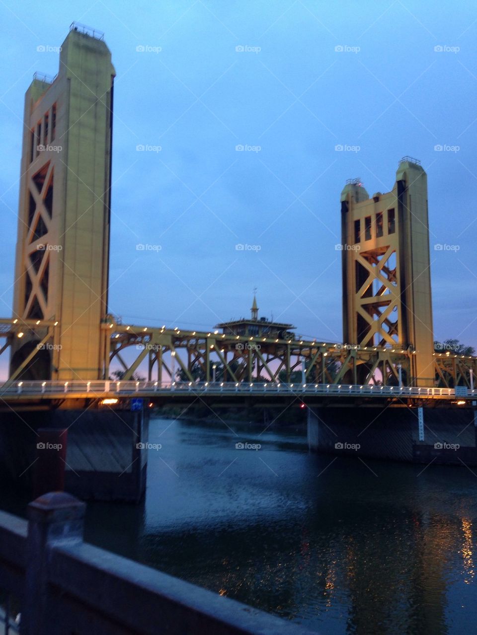 Bridge in old Sacramento 