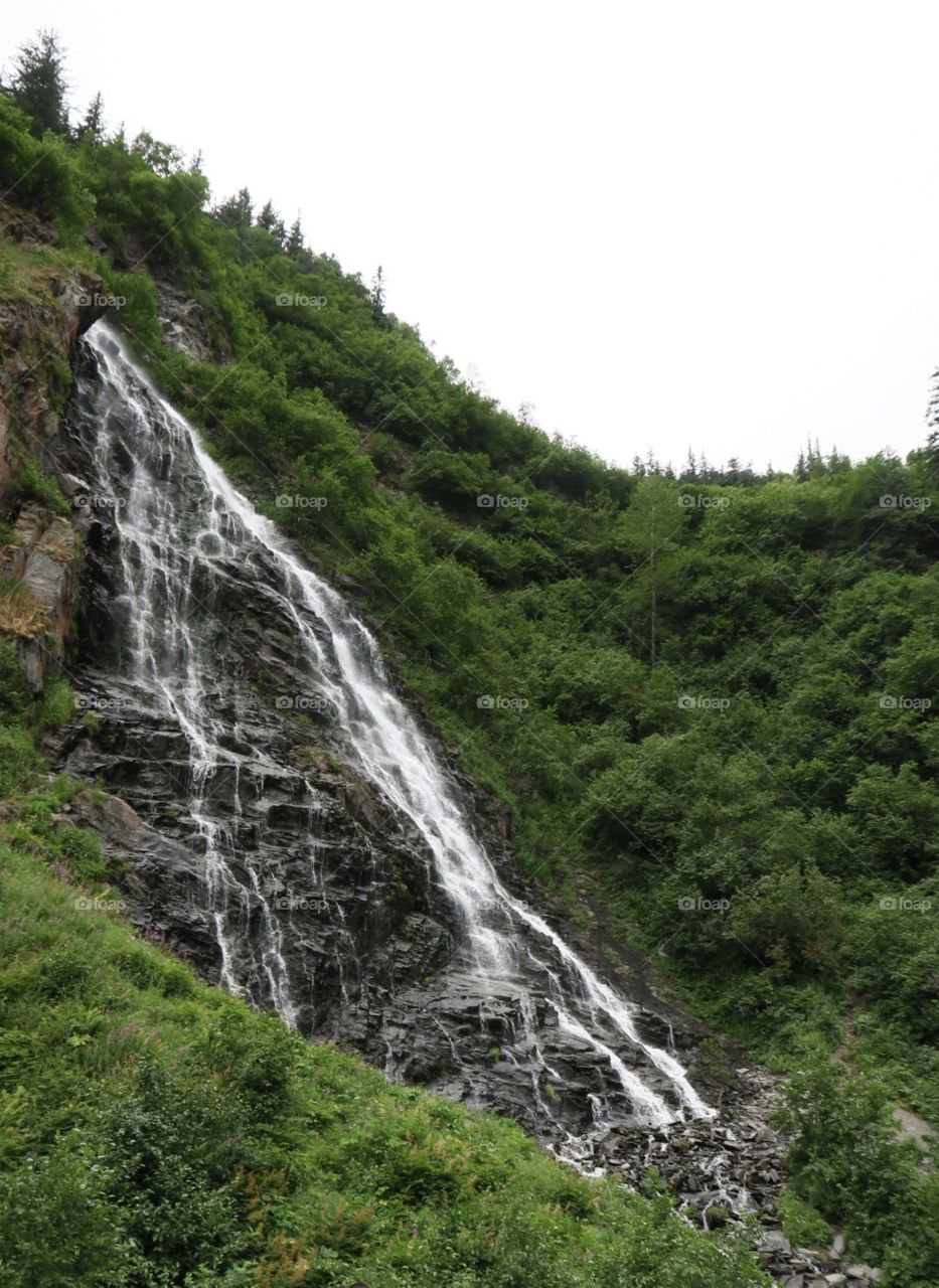 Waterfall Alaska