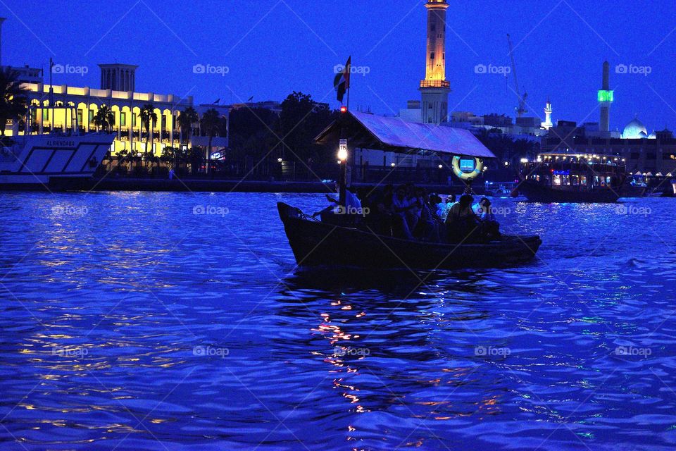 ship at dubai cornish