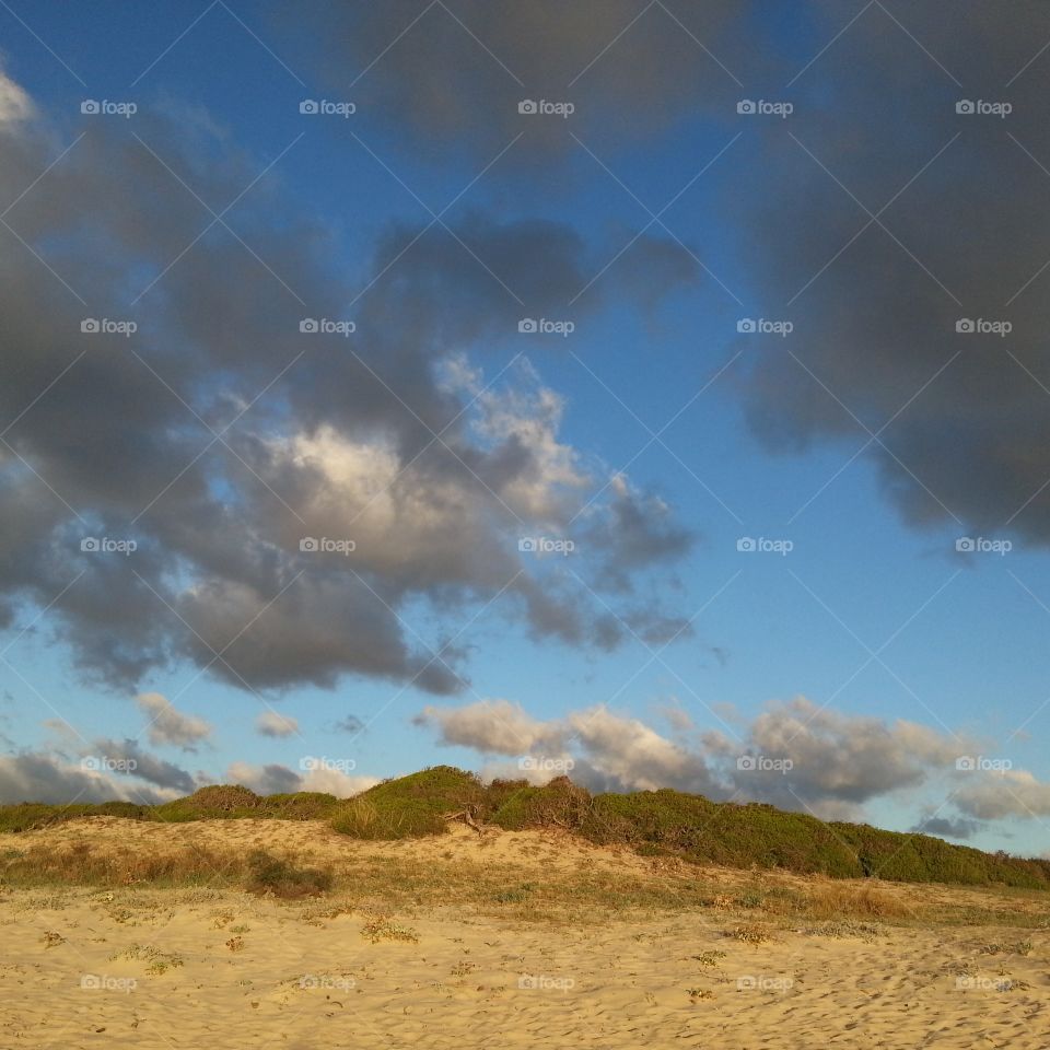 Sardinia sand dune