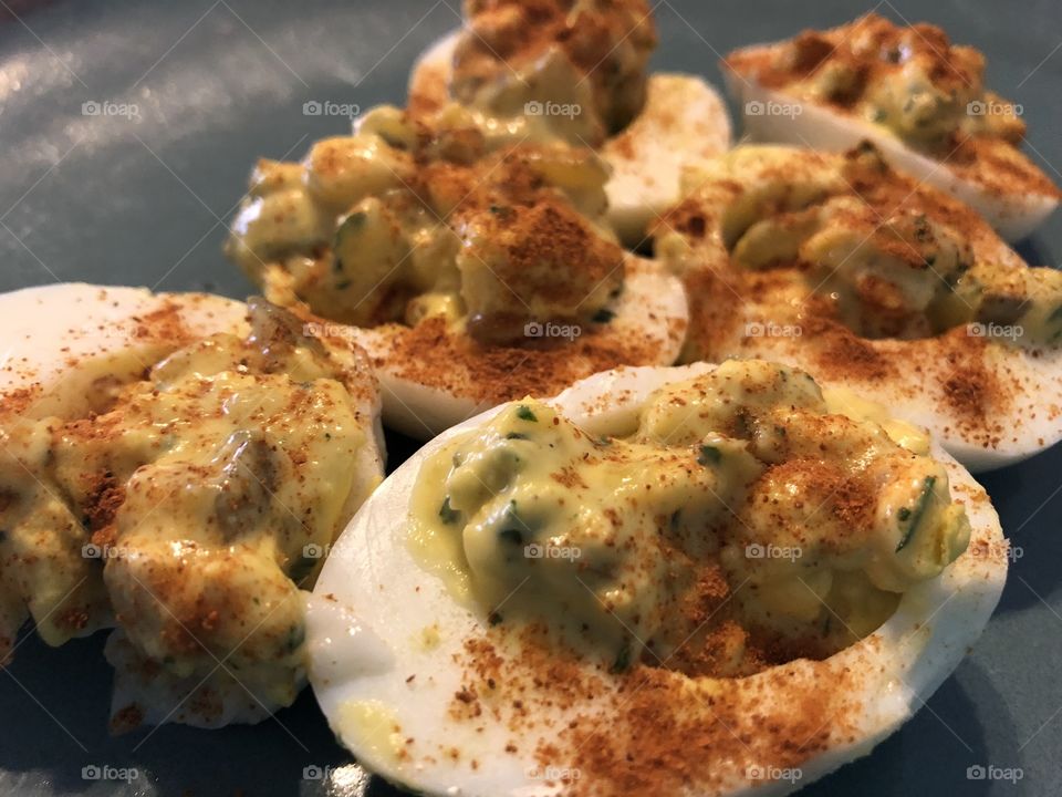 Deviled eggs