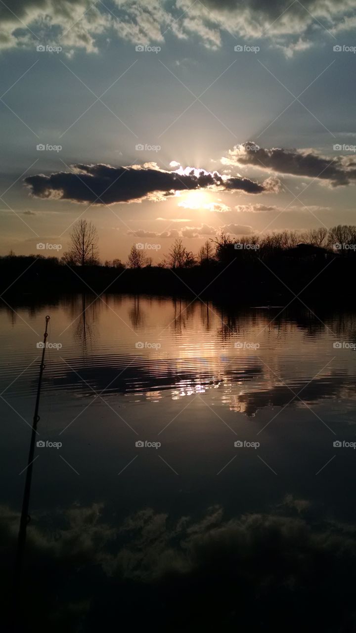 fishing. went to the lake
