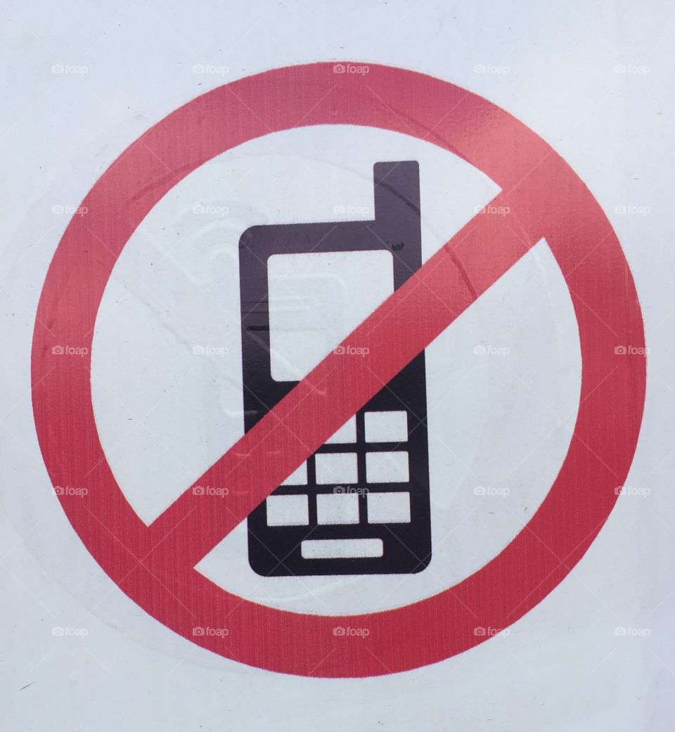 No cellphone use