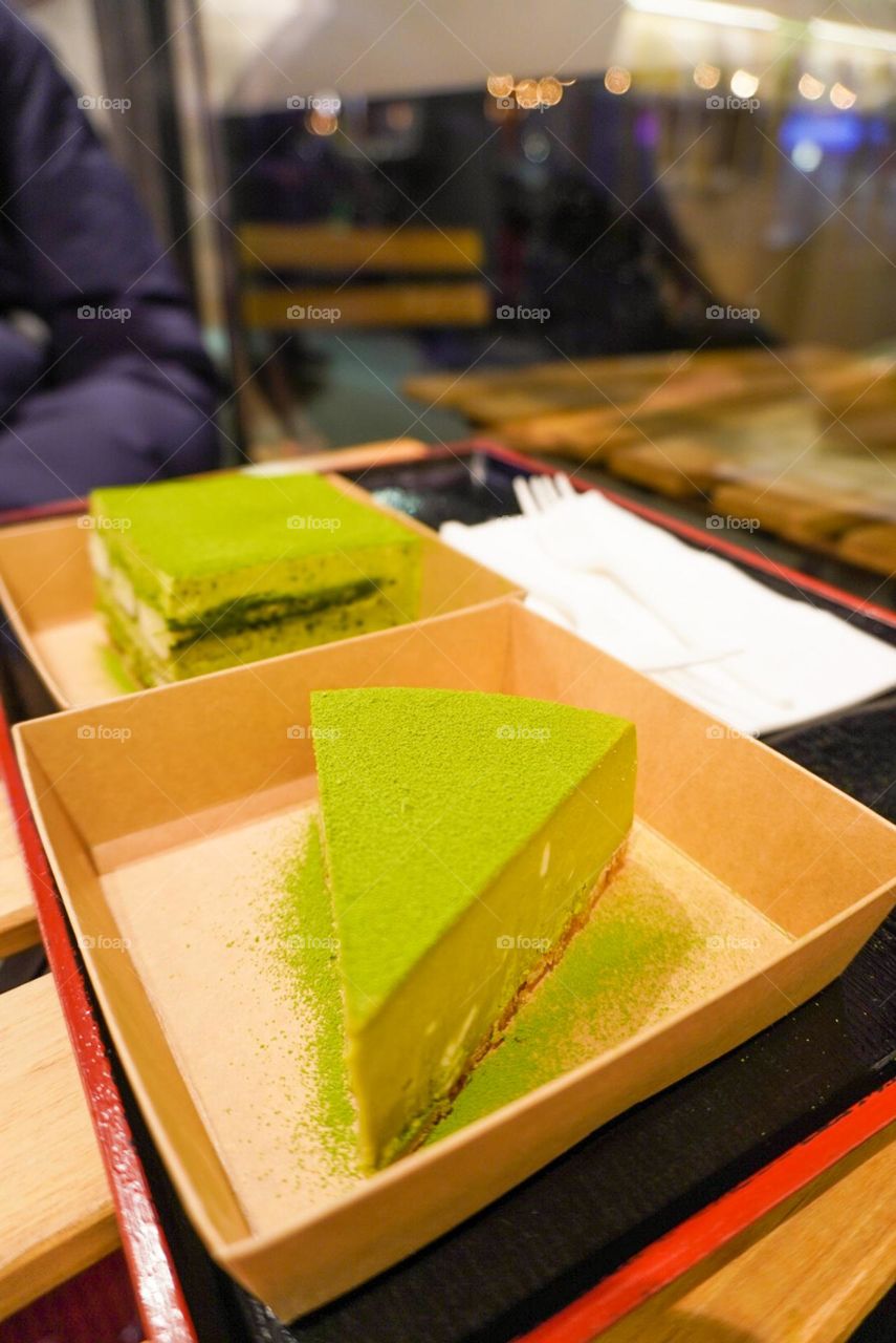 Matcha cake💚