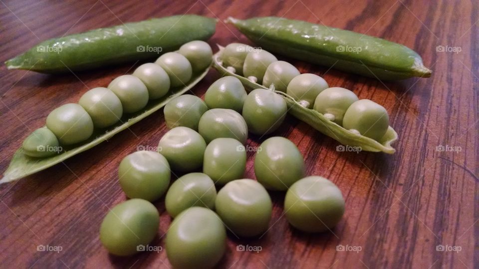 peas