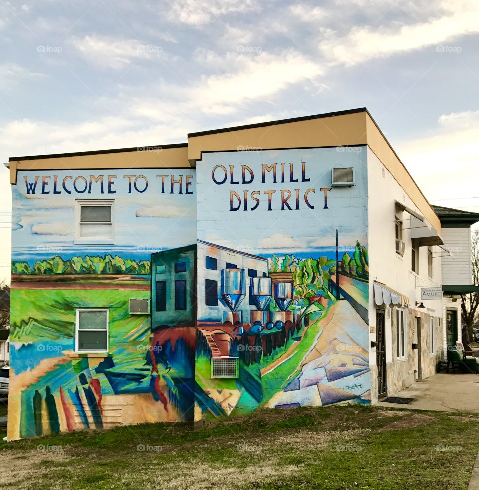 Welcome to the Old Mill District Building