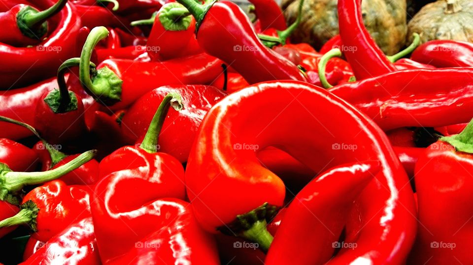 Red hot chili pepper