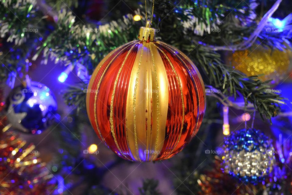 Christmas, Ball, Winter, Decoration, Celebration