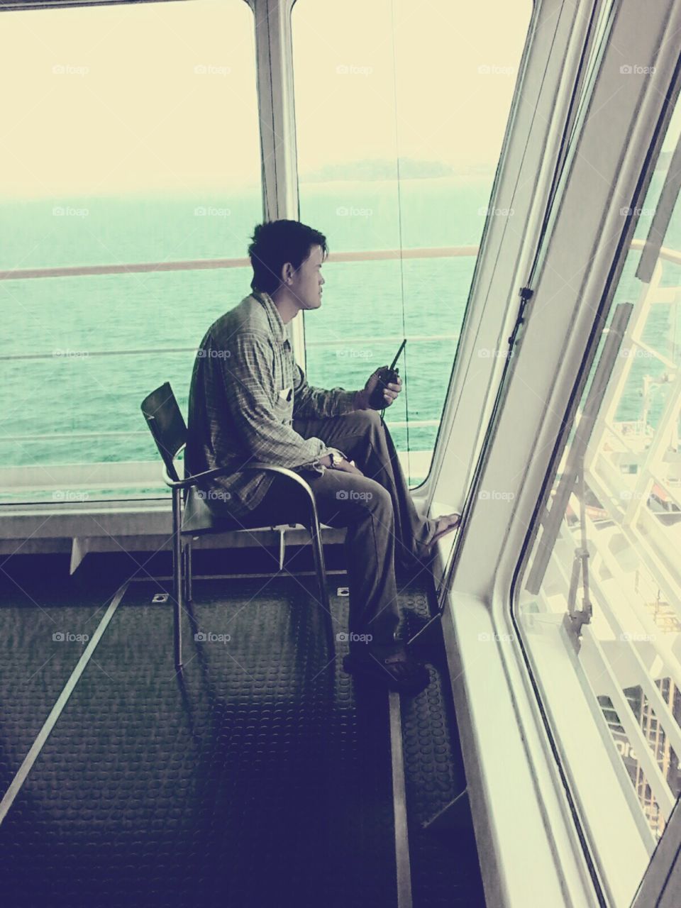 keep watch n enjoy at sea