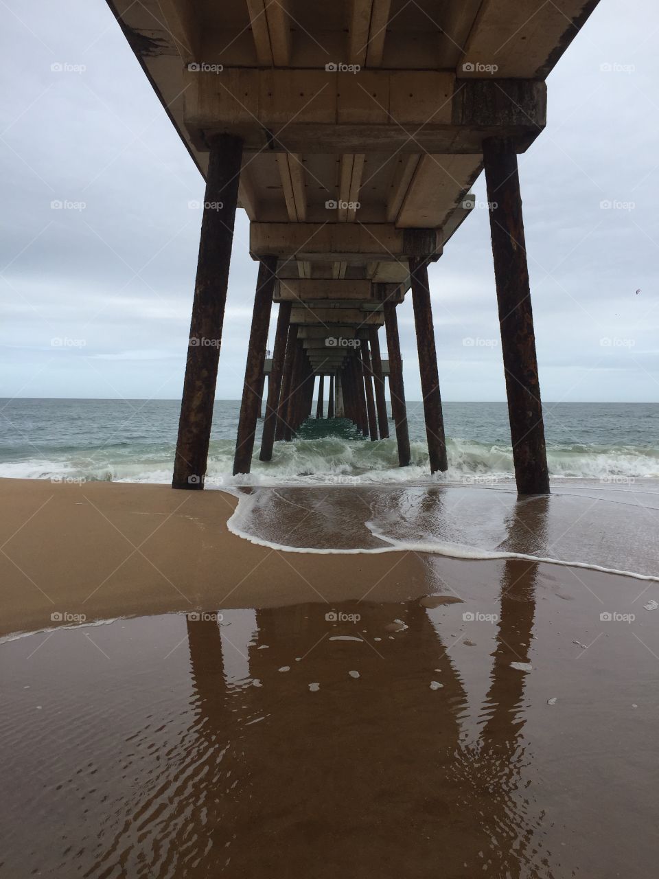 Under the pier, new perspective 