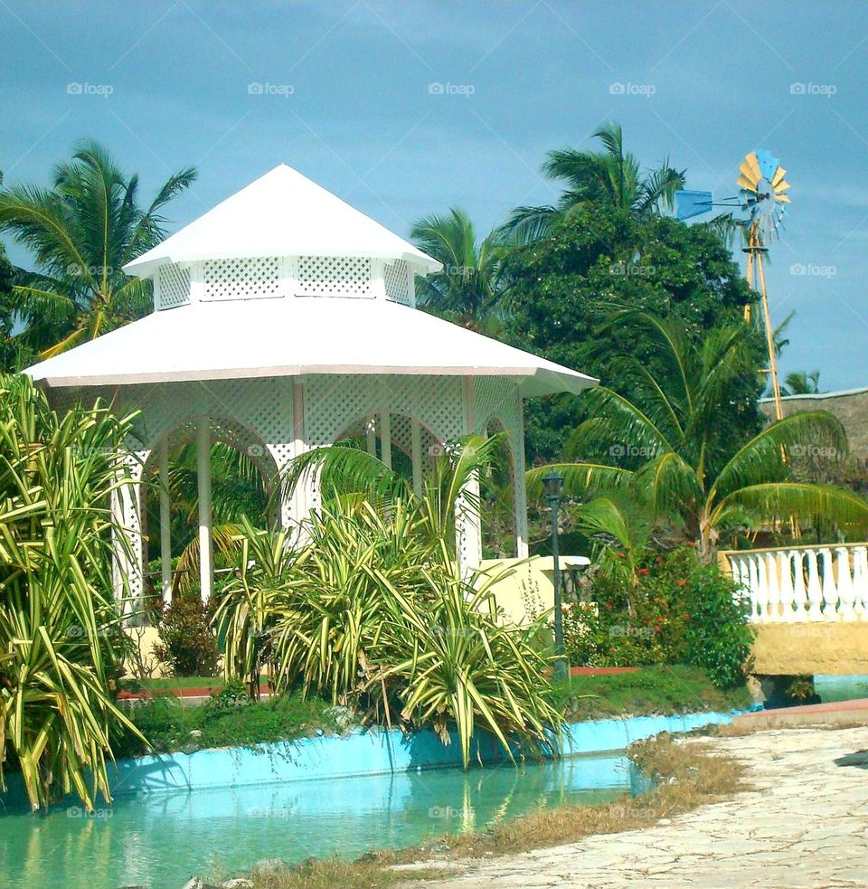 beautiful chapel in tourist inn Cuba Varadero