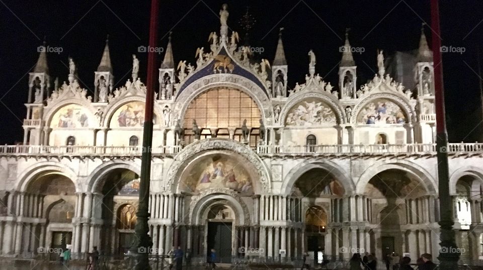 Saint Mark’s Basilica in Venice, Italy