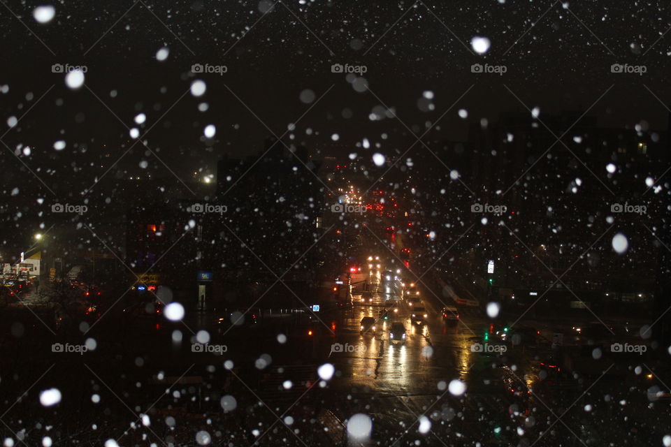 Snowfall in the Bronx. Non edited. Hope u enjoy 