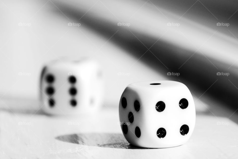 Black and White Dice