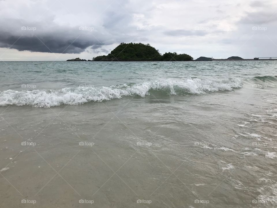 Nangrum beach in Chonburi