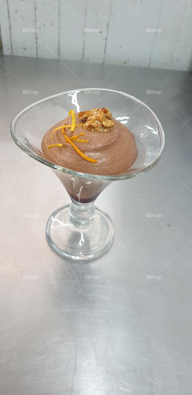 Mousse de chocolate