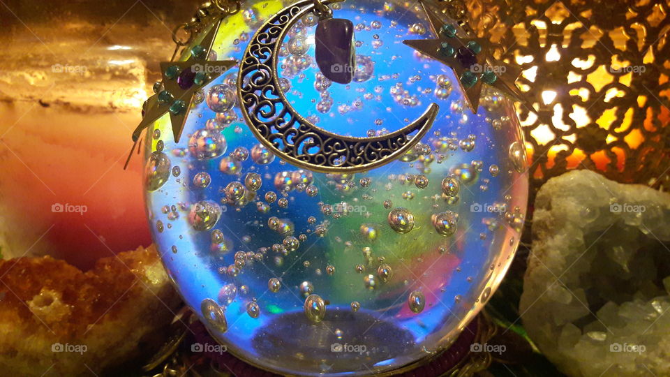 Crystal Ball ...find more mysticism and free card readings on YouTube.com/FairyFrequency