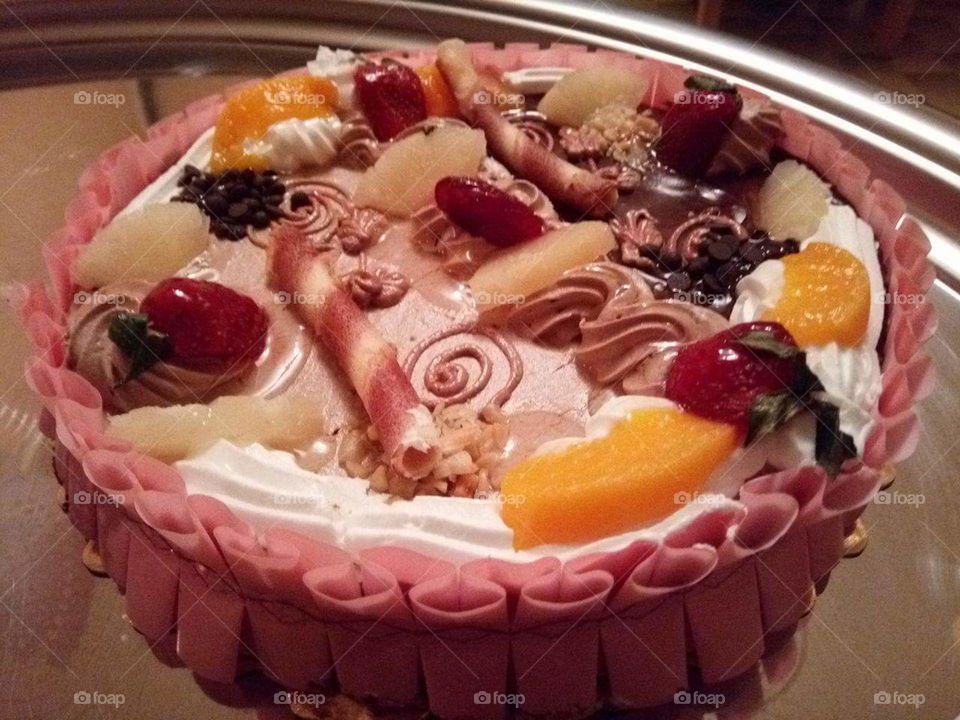 cake au fraise