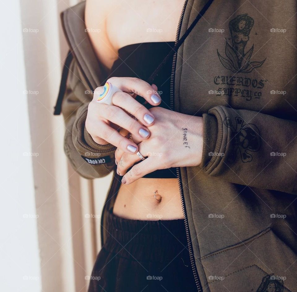 Cute and simple nails