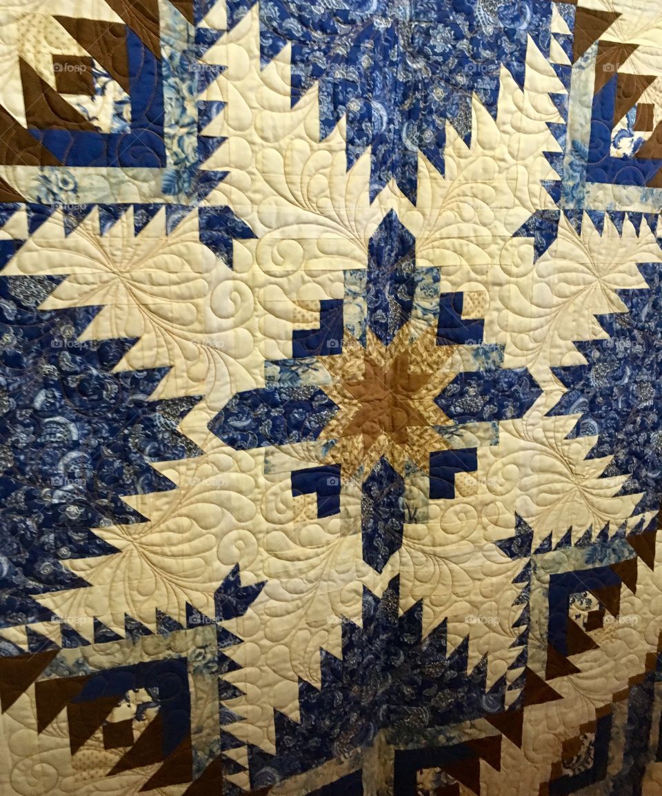 Star Quilt Background 