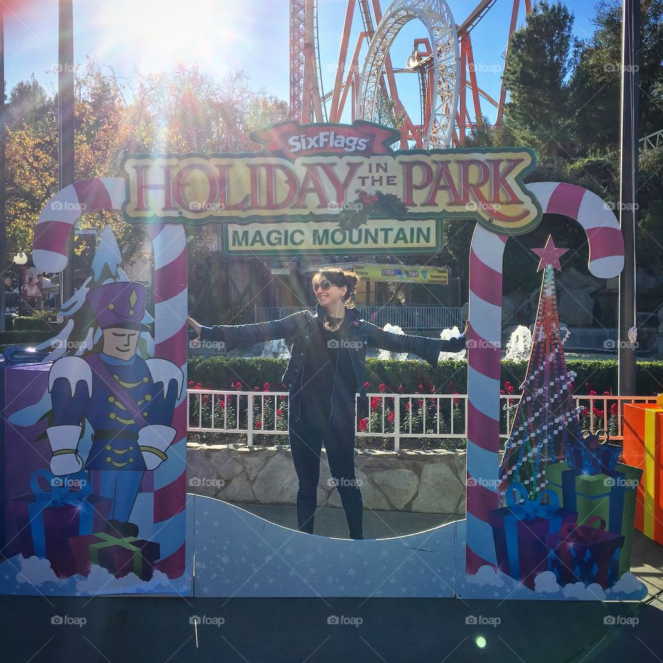 Magic mountain Christmas!