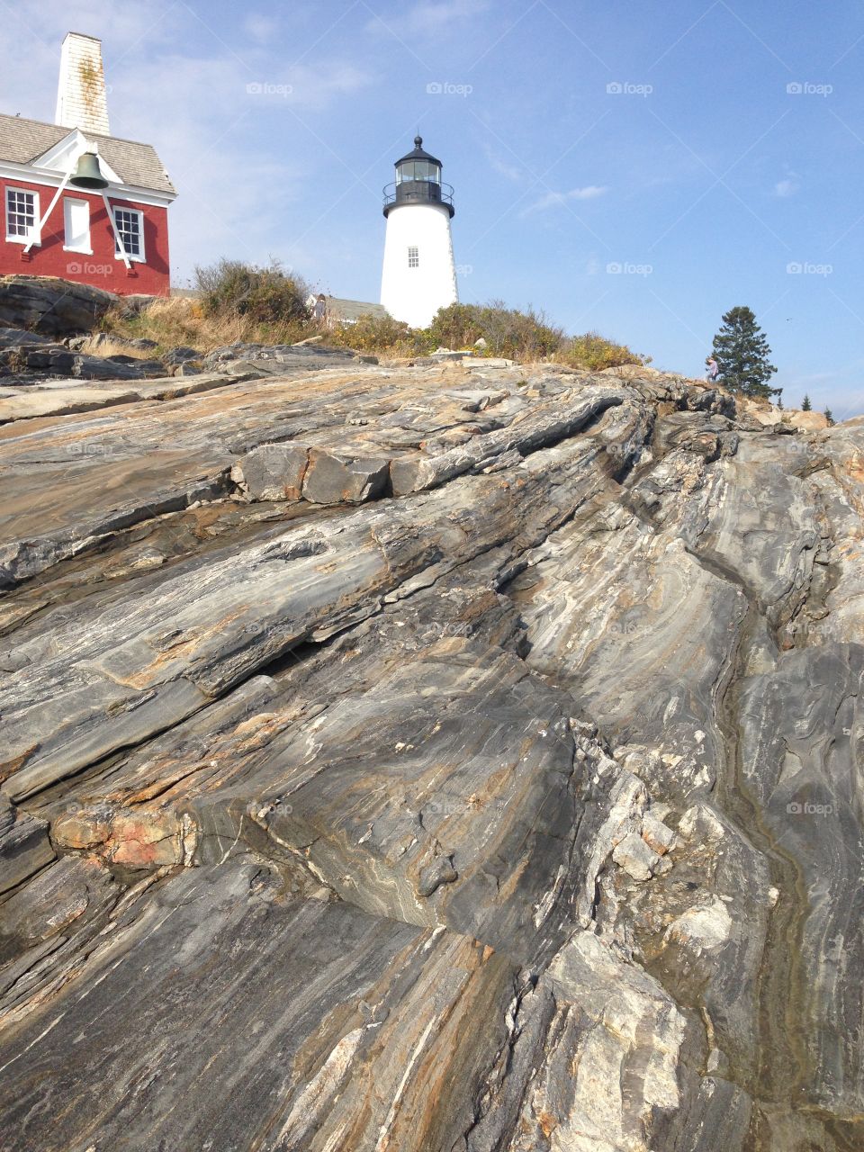 Lighthouse in Maine near Portland 