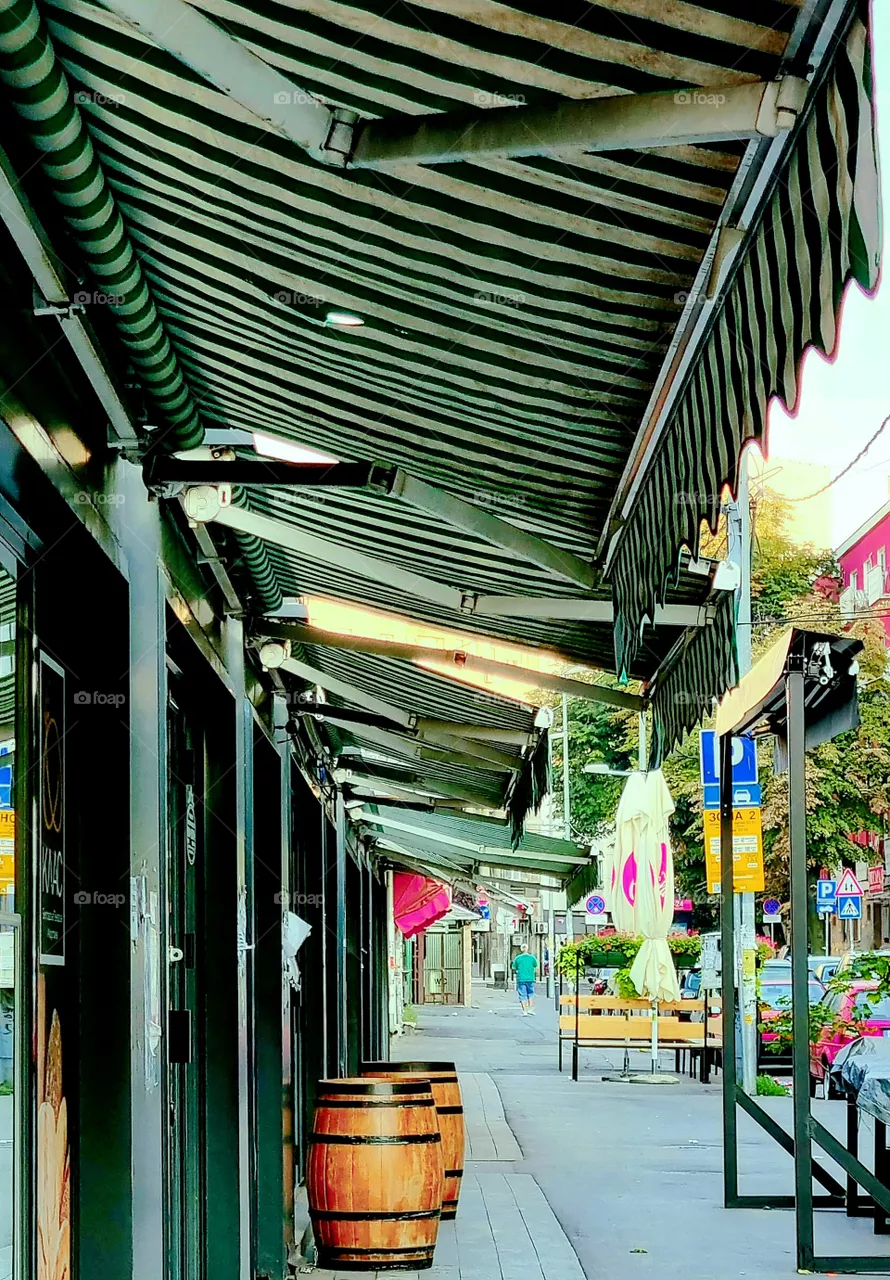market shops