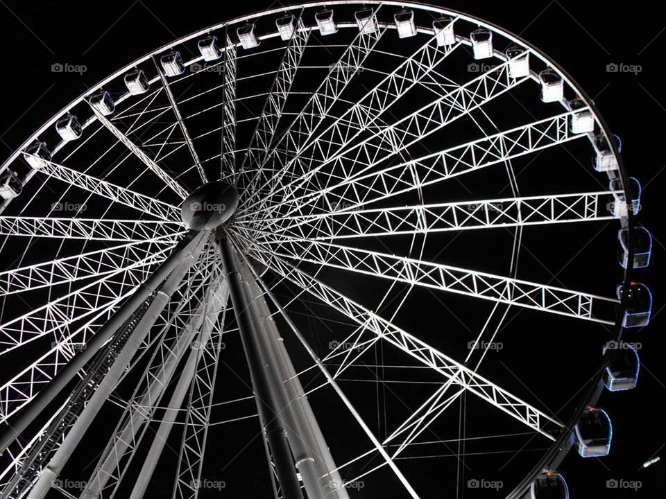 Ferris Wheel by Night