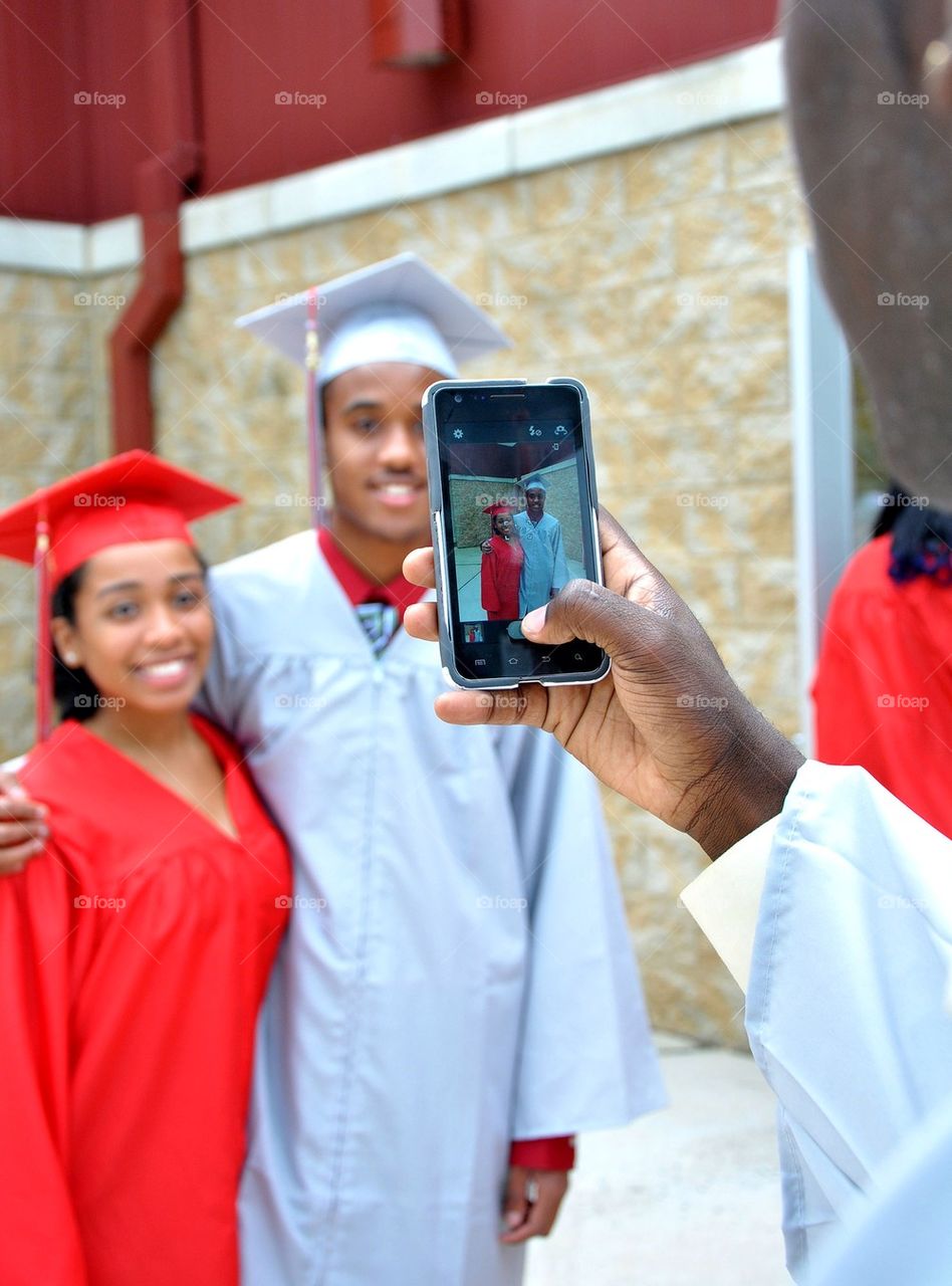 Taking a photo during 