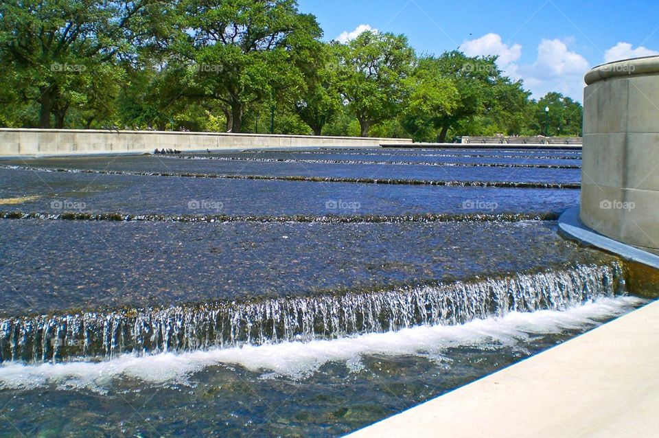 Fountain at houston, texas